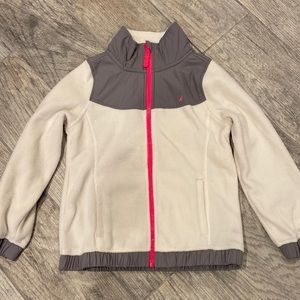 Nautica Girls Fleece Zip Up, Size 7
